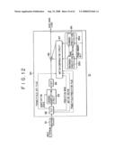 Transcoding system using encoding history information diagram and image