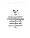 DEVICE, METHOD AND RECORDING MEDIUM CONTAINING PROGRAM FOR SEPARATING IMAGE COMPONENT diagram and image