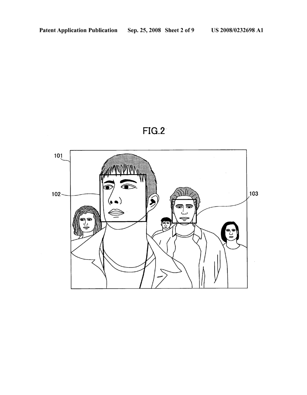 Object image detection method and object image detection device - diagram, schematic, and image 03