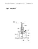 Optical axis adjusting method, optical module producing method, optical axis adjusting apparatus, and optical module diagram and image