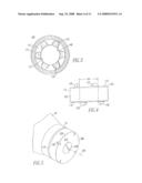 METHOD AND ASSEMBLY FOR ROTATING A CUTTING INSERT DURING A TURNING OPERATION AND INSERTS USED THEREIN diagram and image