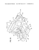 AUTO-RACK RAILROAD CAR VEHICLE WHEEL CHOCK diagram and image