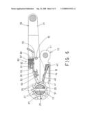 Cargo bracing device diagram and image