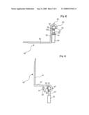 Automatic Folding Fork Device for Forklift Trucks diagram and image