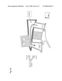 Fluid return in the splitter of turbomachines with bypass-flow configuration diagram and image