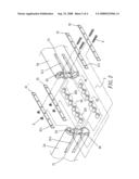 Detachable blade assembly for horizontal-axis wind turbine diagram and image