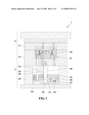 Mold Assembly and Method for Injection Molding of an Impeller, and Impeller Formed by Said Method diagram and image