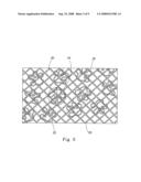 Nonwoven Fibrous Structure Comprising Compressed Sites and Molded Elements diagram and image