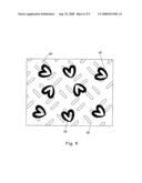 Nonwoven Fibrous Structure Comprising Compressed Sites and Molded Elements diagram and image