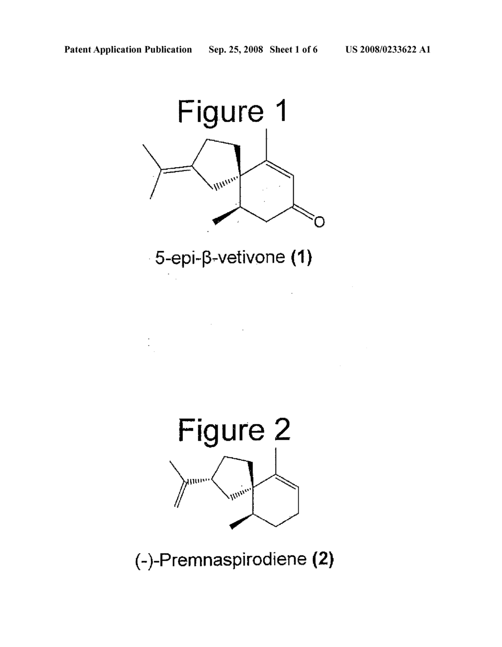 NOVEL METHODS FOR PRODUCTION OF 5-EPI-BETA-VETIVONE, 2-ISOPROPYL-6,10-DIMETHYL-SPIRO[4.5]DECA-2,6-DIEN-8-ONE, AND 2-ISOPROPYL-6,10-DIMETHYL-SPIRO[4.5]DECA-1,6-DIEN-8-ONE - diagram, schematic, and image 02