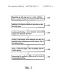 Method for enhancing adhesion between layers diagram and image