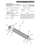 SELF-TAPPING SCREW WITH RESORBABLE TIP diagram and image