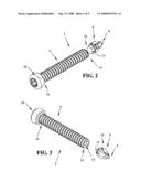 SELF-TAPPING SCREW WITH RESORBABLE TIP diagram and image