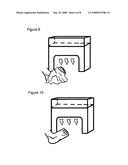 Prevention and treatment of skin and nail infections using germicidal light diagram and image