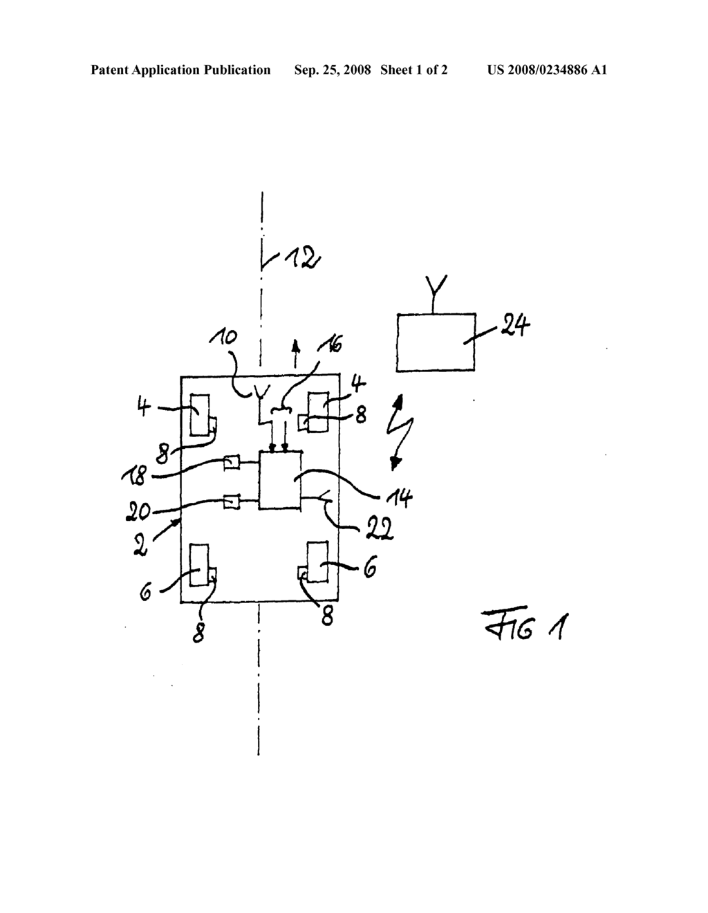 Method for Guiding a Vehicle Along a Predetermined Path as Well as Vehicle and System for Performing Crash-Tests - diagram, schematic, and image 02