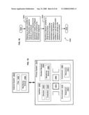 Coordinating instances of a thread or other service in emulation diagram and image