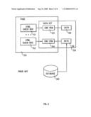 System and method for processing dynamic data sets in web applications diagram and image
