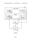 System and method for processing dynamic data sets in web applications diagram and image