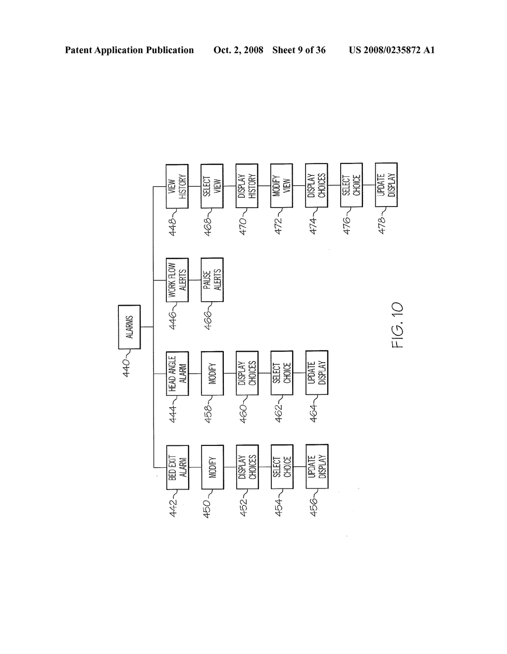 USER INTERFACE FOR HOSPITAL BED - diagram, schematic, and image 10