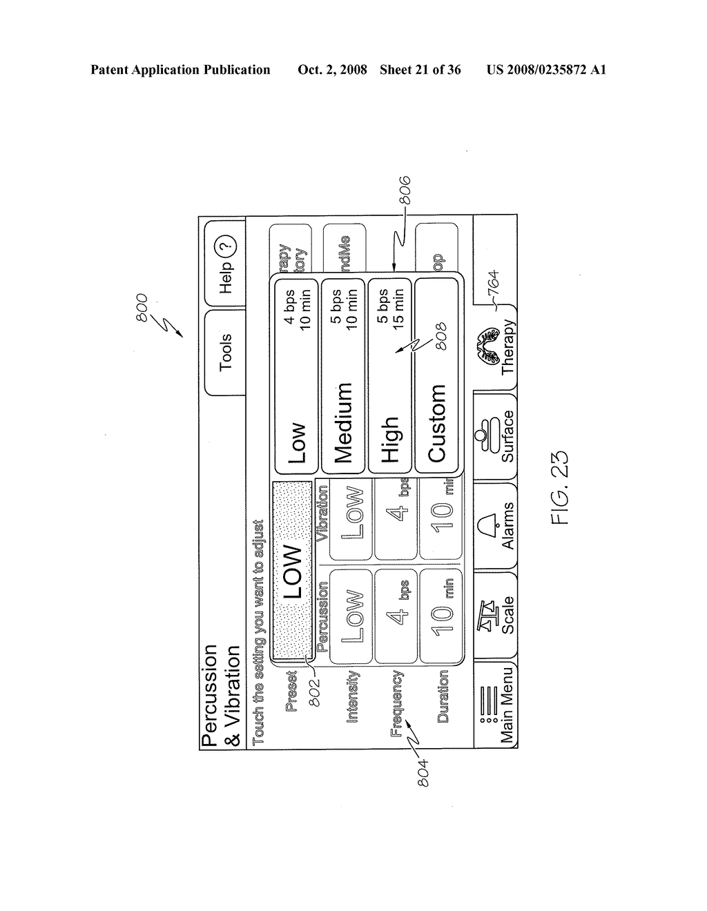 USER INTERFACE FOR HOSPITAL BED - diagram, schematic, and image 22