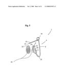 Pushpin retaining device and method of retaining without object puncture diagram and image