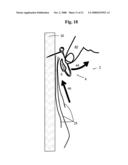 Pushpin retaining device and method of retaining without object puncture diagram and image