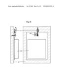 Pushpin retaining device and method of retaining without object puncture diagram and image