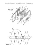 LAND GRID ARRAY (LGA) INTERPOSER UTILIZING METAL-ON-ELASTOMER HEMI-TORUS AND OTHER MULTIPLE POINTS OF CONTACT GEOMETRIES diagram and image