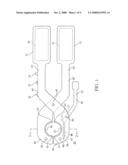 Heated line cutter and whipper diagram and image