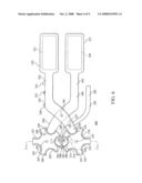 Heated line cutter and whipper diagram and image