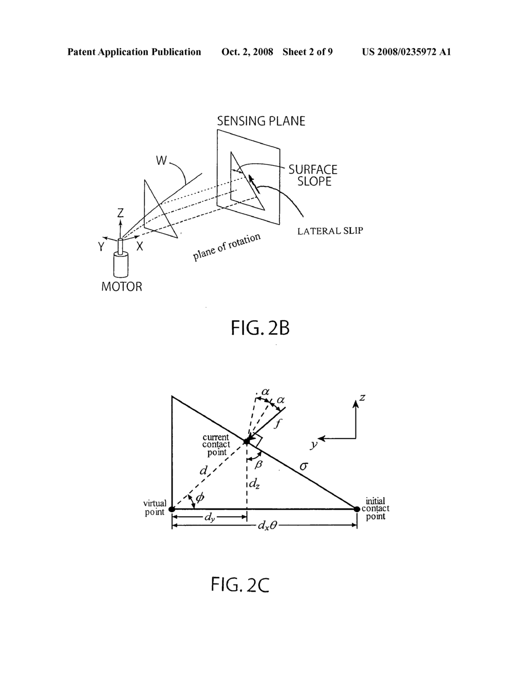 Sensing device with whisker elements - diagram, schematic, and image 03