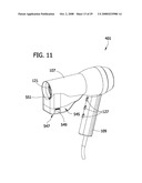 CENTRIFUGAL SPRAYER AND HAIR DRYER HAVING THE SAME FOR APPLICATION OF A HAIR TREATMENT LIQUID diagram and image
