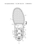 FOOTWEAR WITH ADJUSTABLE WHEEL ASSEMBLY diagram and image