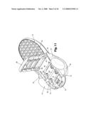 FOOTWEAR WITH ADJUSTABLE WHEEL ASSEMBLY diagram and image