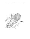 FOOTWEAR WITH ADJUSTABLE WHEEL ASSEMBLY diagram and image