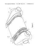 Exhaust gas particulate filter for a machine and filter cartridge therefor diagram and image