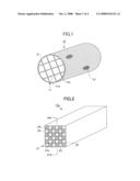 HONEYCOMB STRUCTURE, METHOD OF MANUFACTURING HONEYCOMB STRUCTURE, EXHAUST GAS TREATING APPARATUS, AND METHOD OF MANUFACTURING EXHAUST GAS TREATING APPARATUS diagram and image