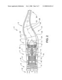 Arrangement for Propelling an Aircraft, Aircraft and Outlet Nozzle for a Jet Engine diagram and image