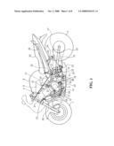 EXHAUST DEVICE FOR MOTORCYCLE diagram and image