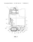 EXHAUST DEVICE FOR MOTORCYCLE diagram and image