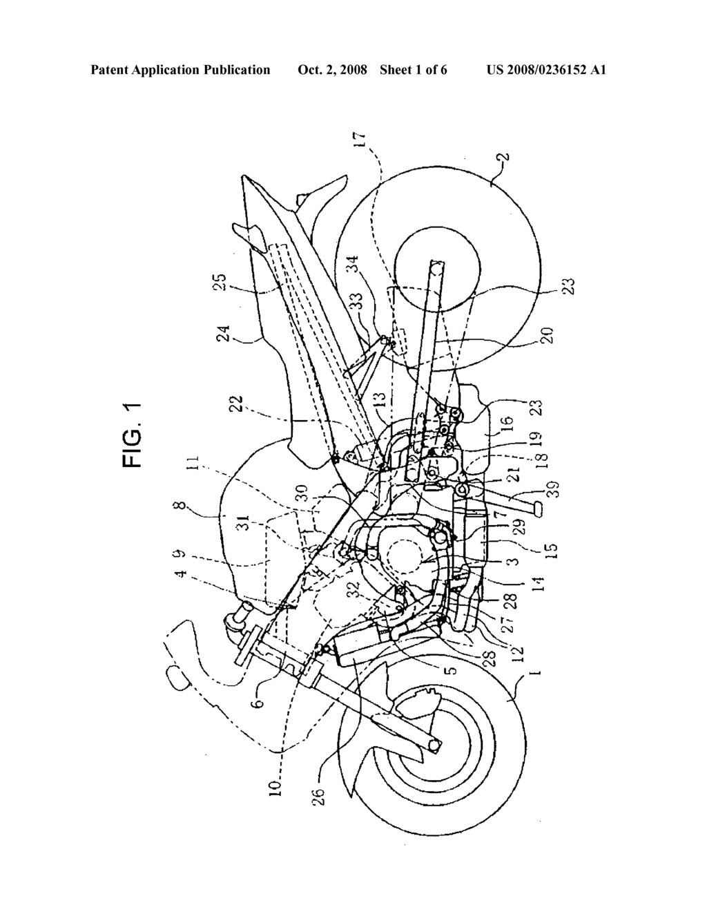 EXHAUST SYSTEM FOR MOTORCYCLE - diagram, schematic, and image 02