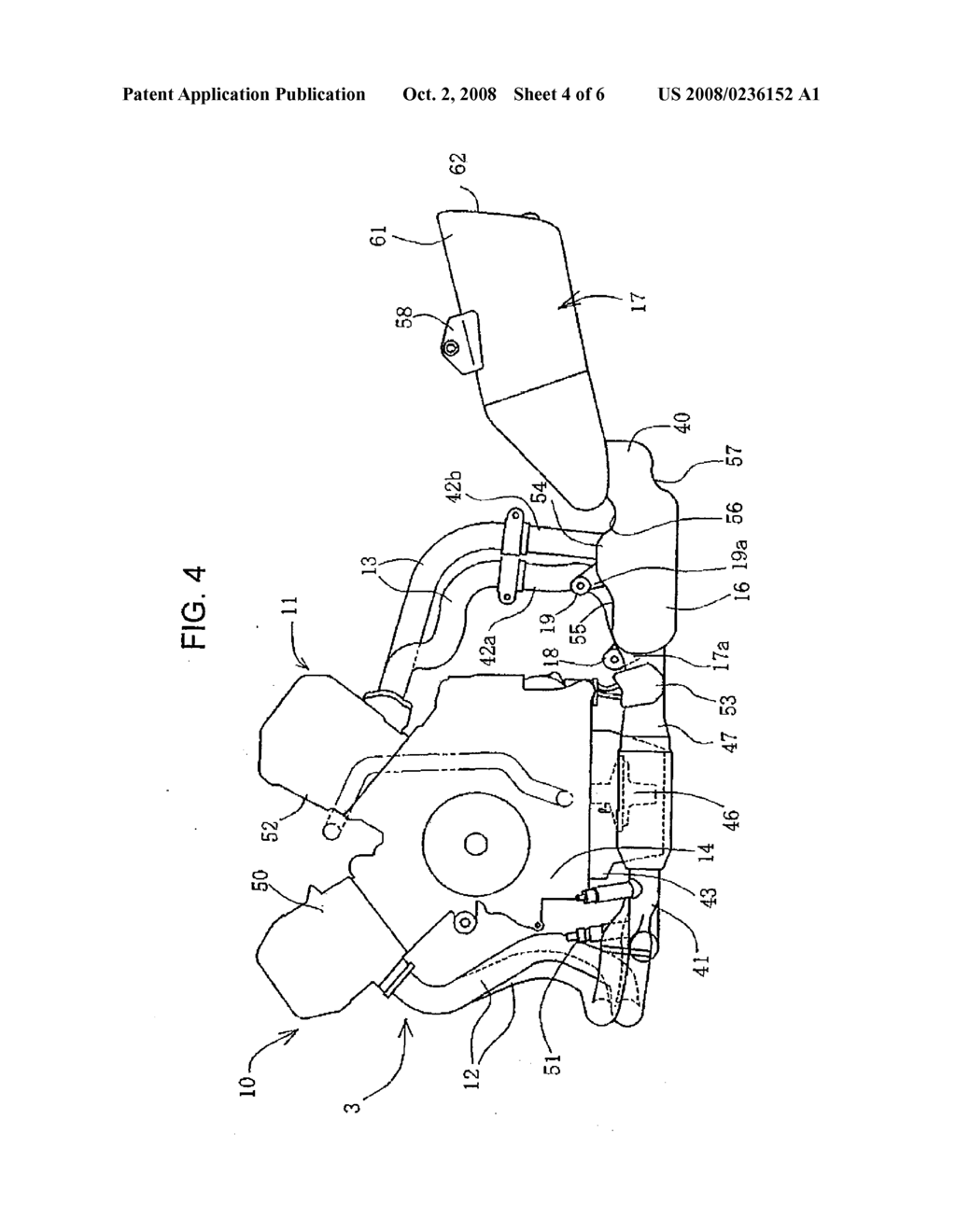 EXHAUST SYSTEM FOR MOTORCYCLE - diagram, schematic, and image 05