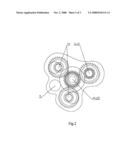 Multi-Speed Compound Vehicular Transmission Having an Auxiliary Section with Three Countershafts diagram and image