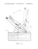 MULTIPURPOSE SELF-ADJUSTING LOCKING PLIERS AND CLAW HAMMER COMBINATION diagram and image