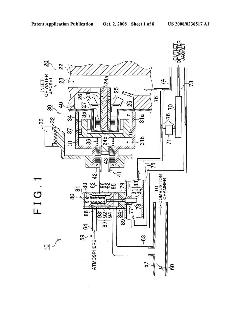 Water pump and control method for same - diagram, schematic, and image 02