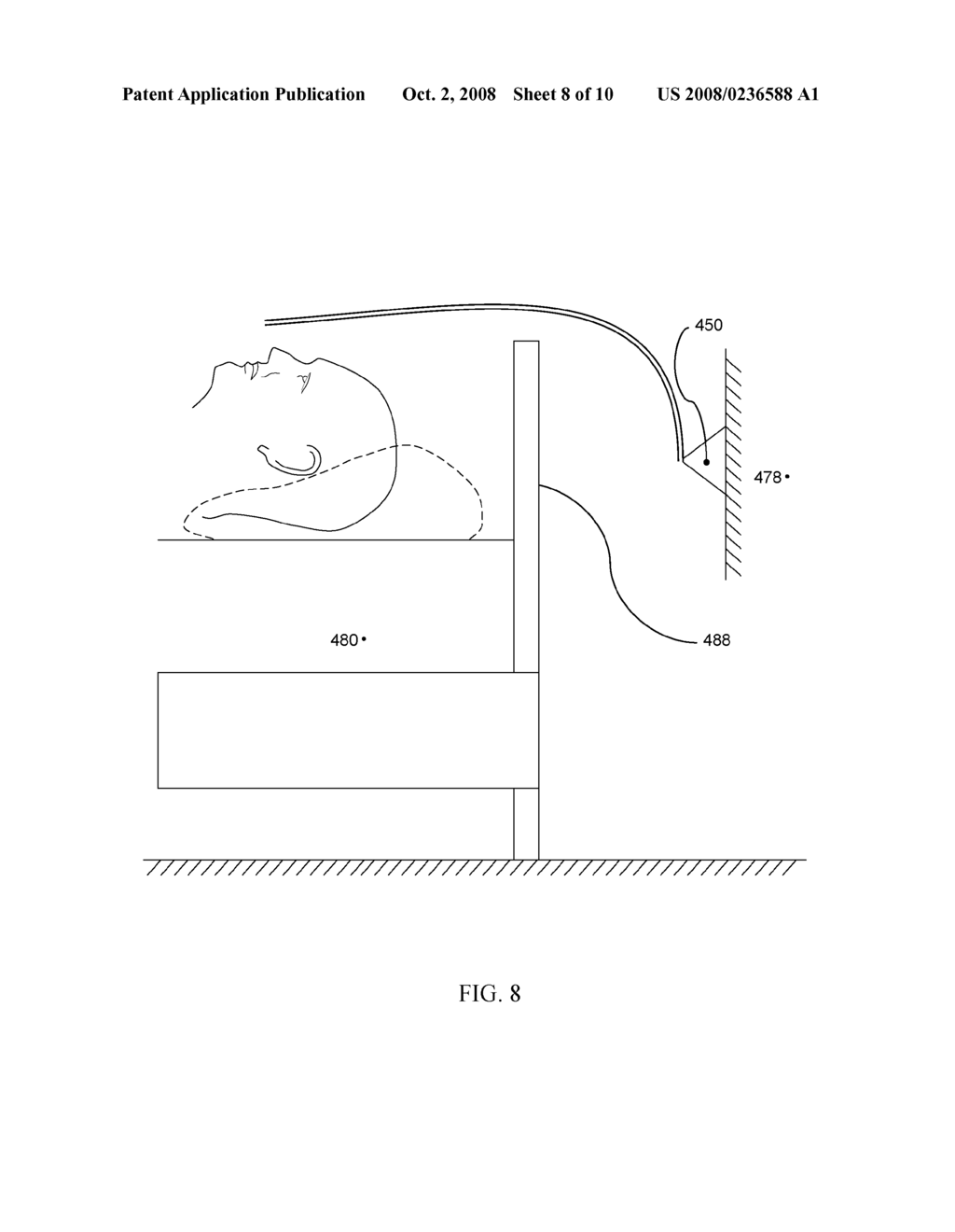 SUPPORT DEVICE FOR RESPIRATORY INTERFACE - diagram, schematic, and image 09