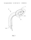 Laryngeal Mask Airway with a Belt, Operating Piece for Controlling the Same, and Gas Supply Kit Comprising the Same diagram and image