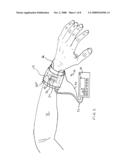 CUFF SHIELD FOR A PRESSURE CUFF diagram and image