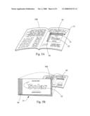 Multi-layer web and method for making automation-compatible multipage inserts diagram and image