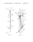 Roman shade apparatus diagram and image